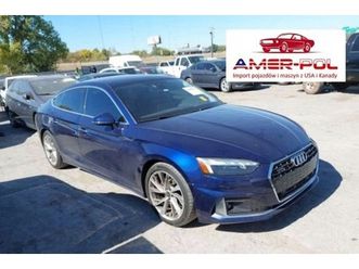 audi a5 2022r., sportback premium plus 40 tfsi quattro s tronic, 2.0l 2.0