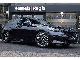 bmw 5-serie touring - 520i m-sport pano h&k hud memory el.haak laser stoelkoeling keyless ambient