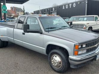 chevrolet silverado c3500 extended cab dually 7.4 v8 454ci