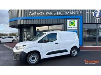 citroen berlingo vu generation-iii fourgon 1.5 bluehdi 100 m l1 driver start-stop