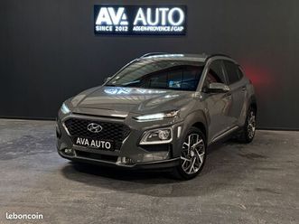 hyundai kona executive bva dct6 1.6 gdi plug in hybrid 141 ch gps camera garantie 12 mois