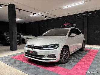 volkswagen polo 1.0 tsi 95 ss dsg7 carat *toit ouvrant - sieges alcantara chauffants - carplay