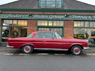 mercedes 280 se 3.5 v8 coupe automatic rhd