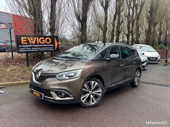 renault grand scenic 1.6 dci 130ch intens 7 places - caméra de recul - toit pano - affichage tête haute