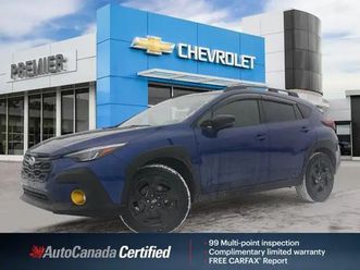 2024 subaru crosstrek onyx