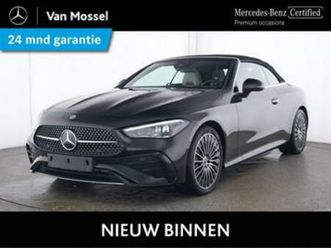 mercedes-benz cle cabriolet 180 amg line / 19 inch/ memory/ — mercedes-benz — marktplaats