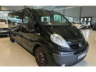 nissan primastar kombi 2.0 dci 9-sits väl vårdad värmare