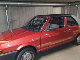 fiat ritmo cabriolet, jg.83, oldtimer!