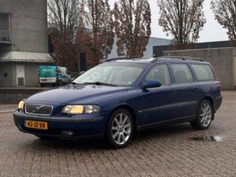 volvo v70 2.4 t 200pk aut blauw | ocean race | leer | org nl — volvo — marktplaats