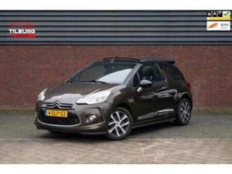 citroen ds3 cabrio 1.2 vti chic nieuwe apk — citroën — marktplaats