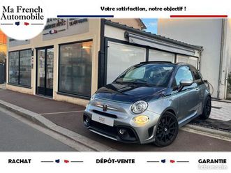 abarth 695 c cabriolet rivale speciale edition n°1220 mca 1.4 tb 16v dualogic 180cv boite auto - carplay - mode sport - ligne akrapovic - audio beats