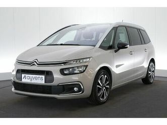 citroen c4 spacetourer grand 1.5 bluehdi shine eat8 7pl. leder/cuir gps pdc cam pano keyless mass
