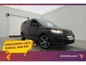 volkswagen caddy maxi cargo värmare drag pdc carplay moms