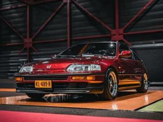 nette honda crx 1990 torino red pearl — honda — marktplaats