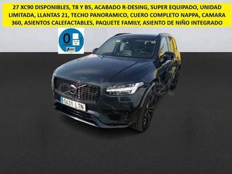 volvo xc90 2.0 t8 awd recharge rdesign auto