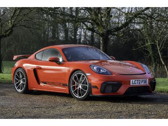 2022 porsche (718) cayman gt4 - 233 miles