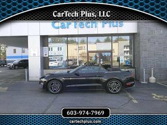 2019 ford mustang premium convertible 2.3l 4 cyl. ecoboost powered