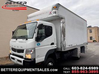 2014 mitsubishi fuso canter fg 4x4 box truck