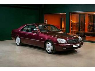 mercedes-benz cl 600 v12 / facelift/ svensksåld / soft close / se skick
