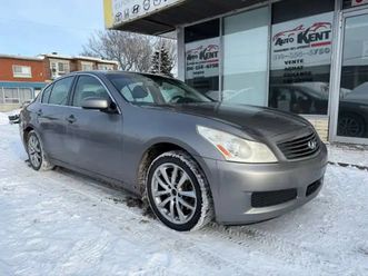 2008 infiniti g35 x / awd / automatique / air climatiser