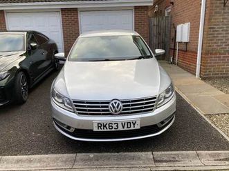 vw cc gt 2.0 tdi 140ps bluemotion technology with black leather interior