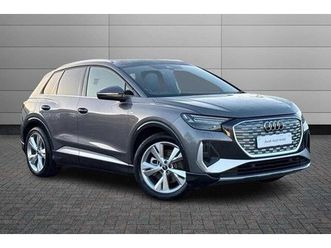 audi q4 e-tron s line 50 quattro