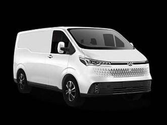 maxus e-deliver 7 37 mils räckvidd / 6,7 m3 lastutrymme