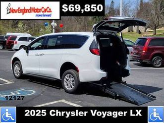 ♿♿ 2025 chrysler voyager lx | brand new ♿ many on lot
