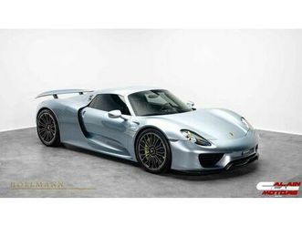 porsche 918 spyder + lift + carbon + burmester