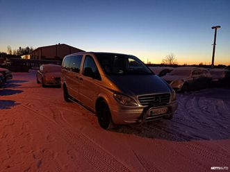 4d vito kombi | linja-autoksi rekisteröity | 1 + 8 | siistikuntoinen manuaali |