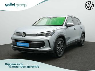 volkswagen tiguan 1.5 ehybrid 204 pk dsg life | trekhaak | adaptief onderstel | stuur-/achterbankverwarming | achteruitrijcamera
