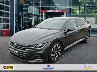 volkswagen arteon shooting brake 1.4 tsi dsg r-line business+ trekhaak/360cam/acc/elekklep/stoelverw