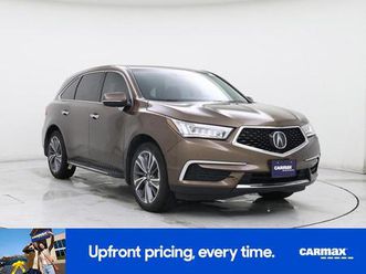 used 2019 acura mdx sh-awd technology