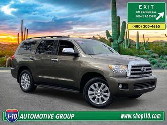 used 2015 toyota sequoia platinum