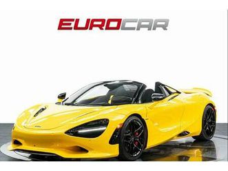 used 2024 mclaren 750s spider