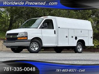 2008 chevrolet express 3500 10’ knapheide service utility body work