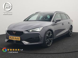 cupra leon sportstourer 1.4 e-hybrid vz plug in hybrid 245pk dealer o.h phev | keyless | cruise control | lederen sportstoelen verwarmd | navigatie | virtual | 