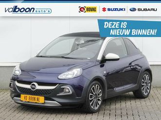opel adam 1.4 rocks | cruise | clima | vouwdak | lm-velgen