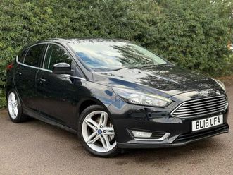 2016 ford focus 1.0t titanium (125ps) hatchback