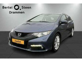 honda civic tourer, eu ok til 02.06.27 2014, 139 539 km, kr 85 000,-