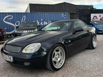 mercedes-benz clase slk descapotable automático de 2 puertas