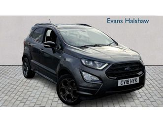 1.0 ecoboost 125 st-line 5dr 2018