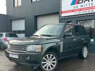 ② land rover 2007 automatic 3.6 diesel v8 lichte vracht export — land rover — 2ememain