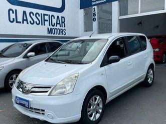 nissan livina s 1.6 16v flex fuel mec.