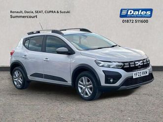 2023 dacia sandero stepway sandero stepway 1.0 tce expression 5dr hatchback hatchback petrol manual