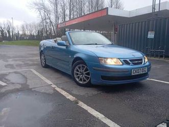 saab, 9-3, convertible, 2007, manual, 1910 (cc), 2 doors