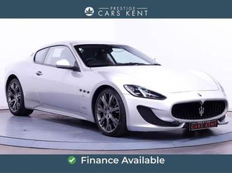 maserati granturismo 4.7 v8 sport coupe 2dr petrol auto euro 5 (460 ps) petrol automatic