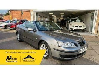 2006 saab 9-3 1.8t linear 2dr auto convertible petrol automatic