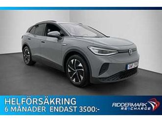 volkswagen id.4 pro performance värm carplay navi drag moms