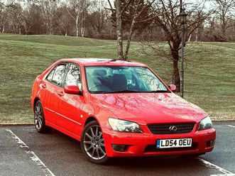 lexus is200 automatic limited edition in scarlatti red